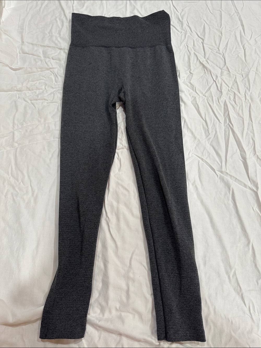 2021 Warner's Black High-Waist Kids Knit Leggings